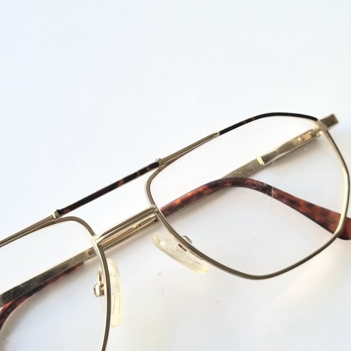 데드스탁 빈티지 헥사곤 더블 브릿지 안경테 756 상품이미지8