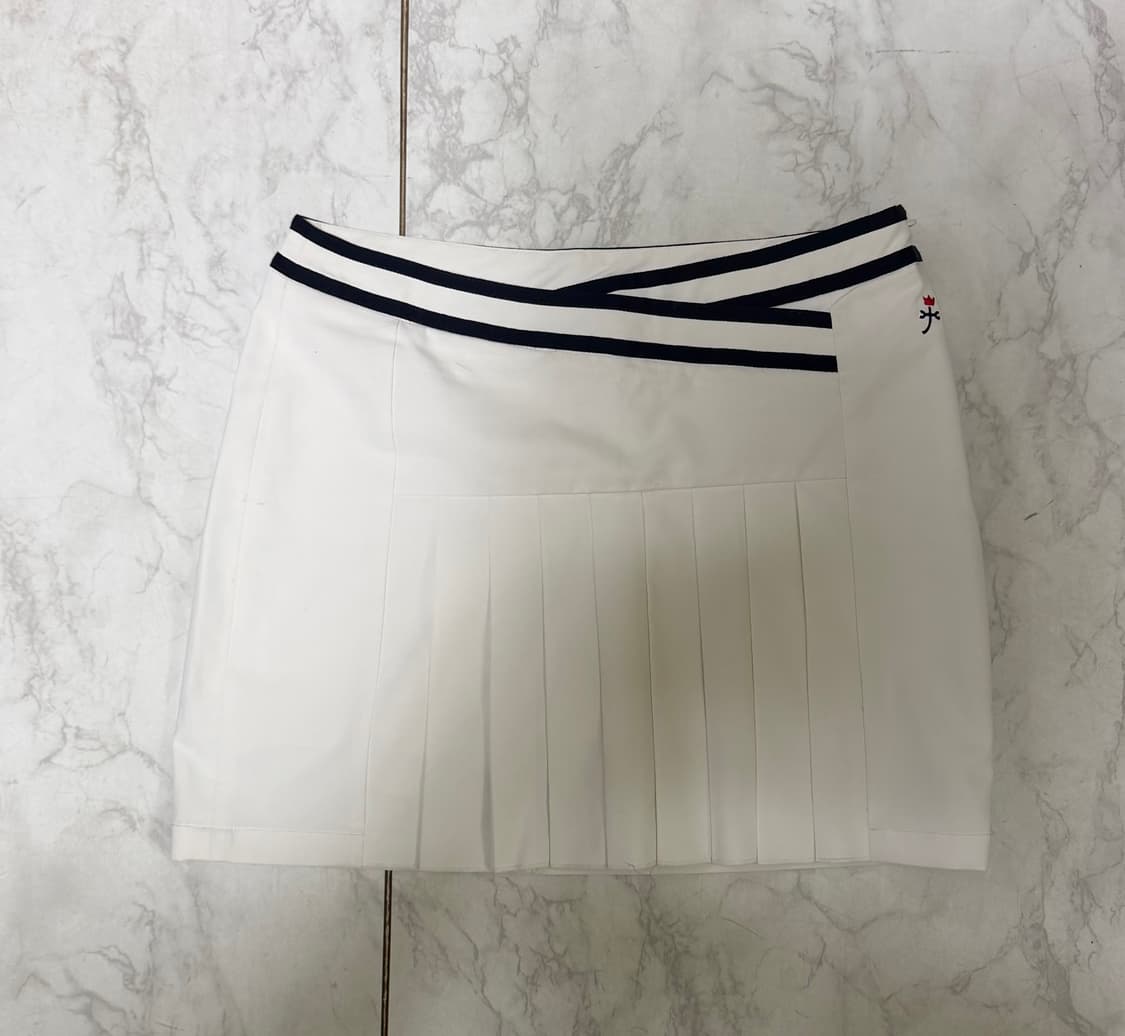 까스텔바작 화이트 골프 스커트 여성 28 인치 상품이미지1