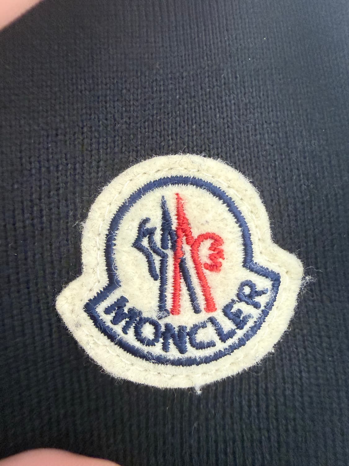 몽클레어 블랙 니트패딩 상태 s급 급처 상품이미지3