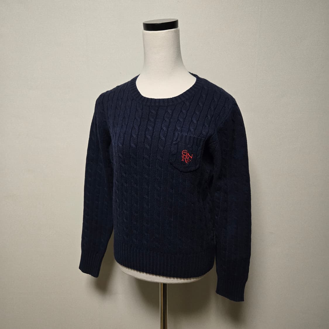 제네럴아이디어 네이비 니트 / 여성 니트 / 여자 니트  상품이미지9