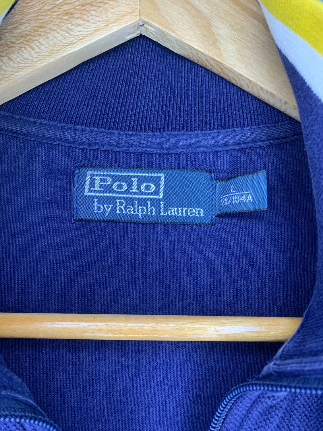 폴로 랄프로렌 네이비 집업 자켓 큰 포니 로고 L 상품이미지4