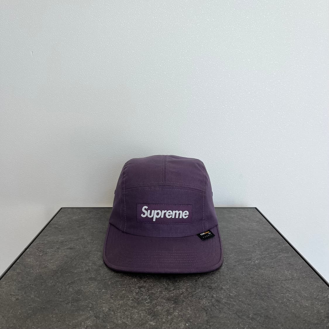 (OS) 슈프림 박스로고 캠프캡 모자 코듀라 퍼플 상품이미지1