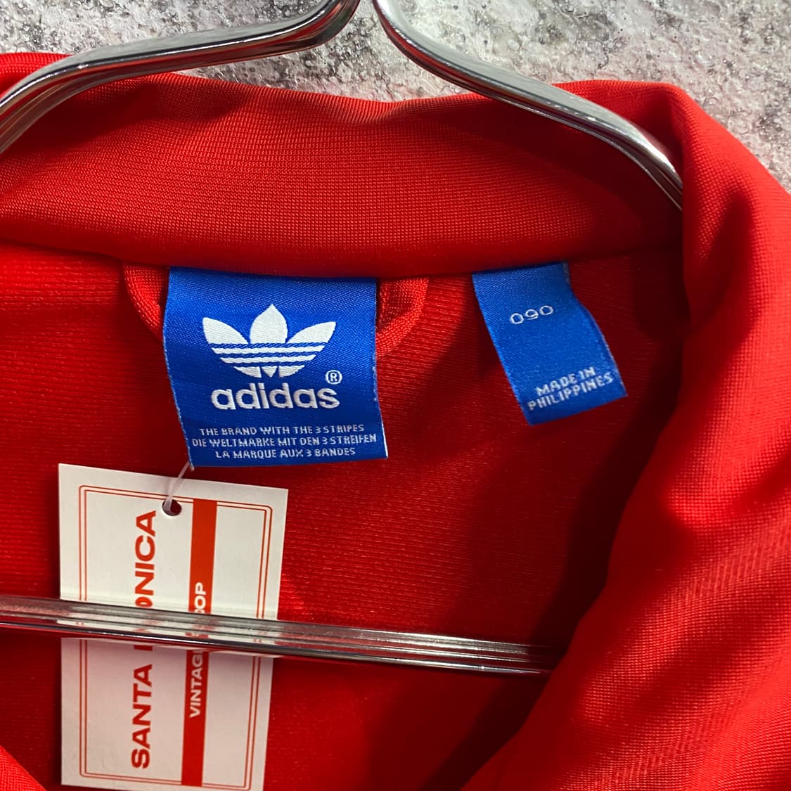 아디다스 파이어버드 트레포일 빅로고 크롭 트랙탑 져지 B3020   상품이미지4