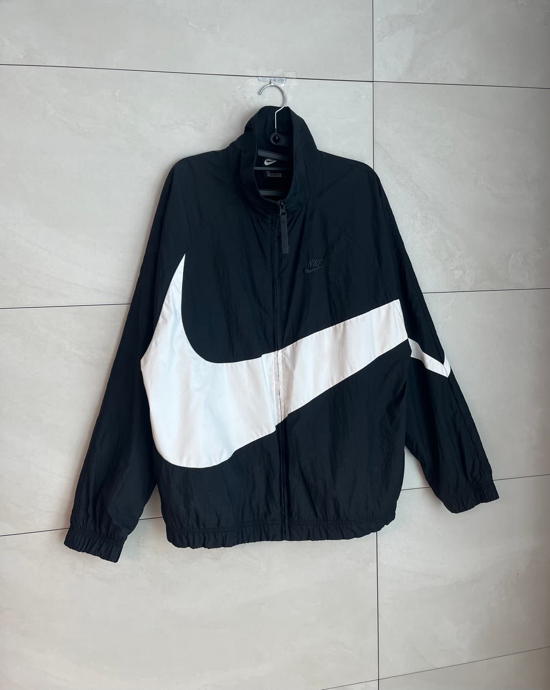 나이키 빅스우시 우븐 바람막이 블랙/화이트 [M] 상품이미지2