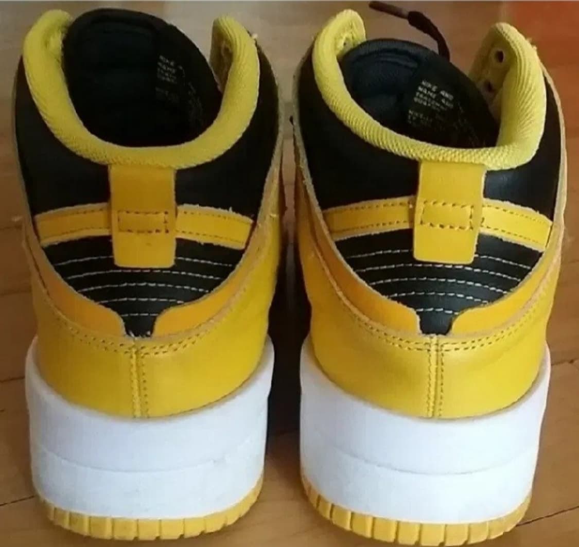 나이키 덩크 하이 업 블랙 엔 바시티 메이즈 2401 상품이미지4