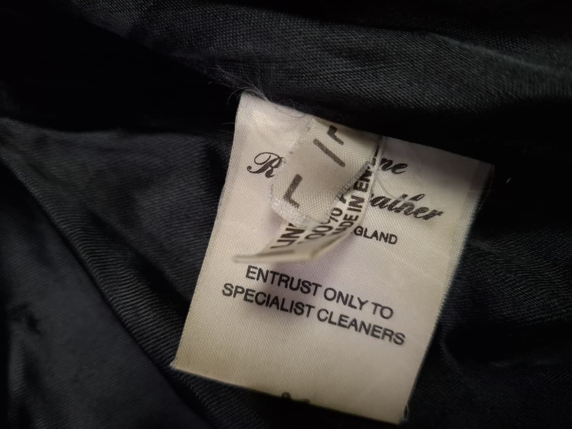 오리지날 80's 영국제조 베네통포뮬라 리얼레더 MA-1 항공자켓 상품이미지7