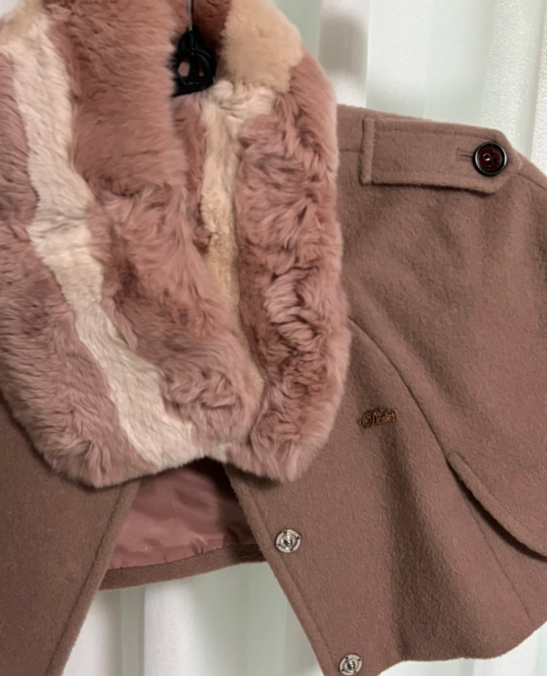 닥스 키즈 퍼카라 코트 150사이즈 상품이미지4