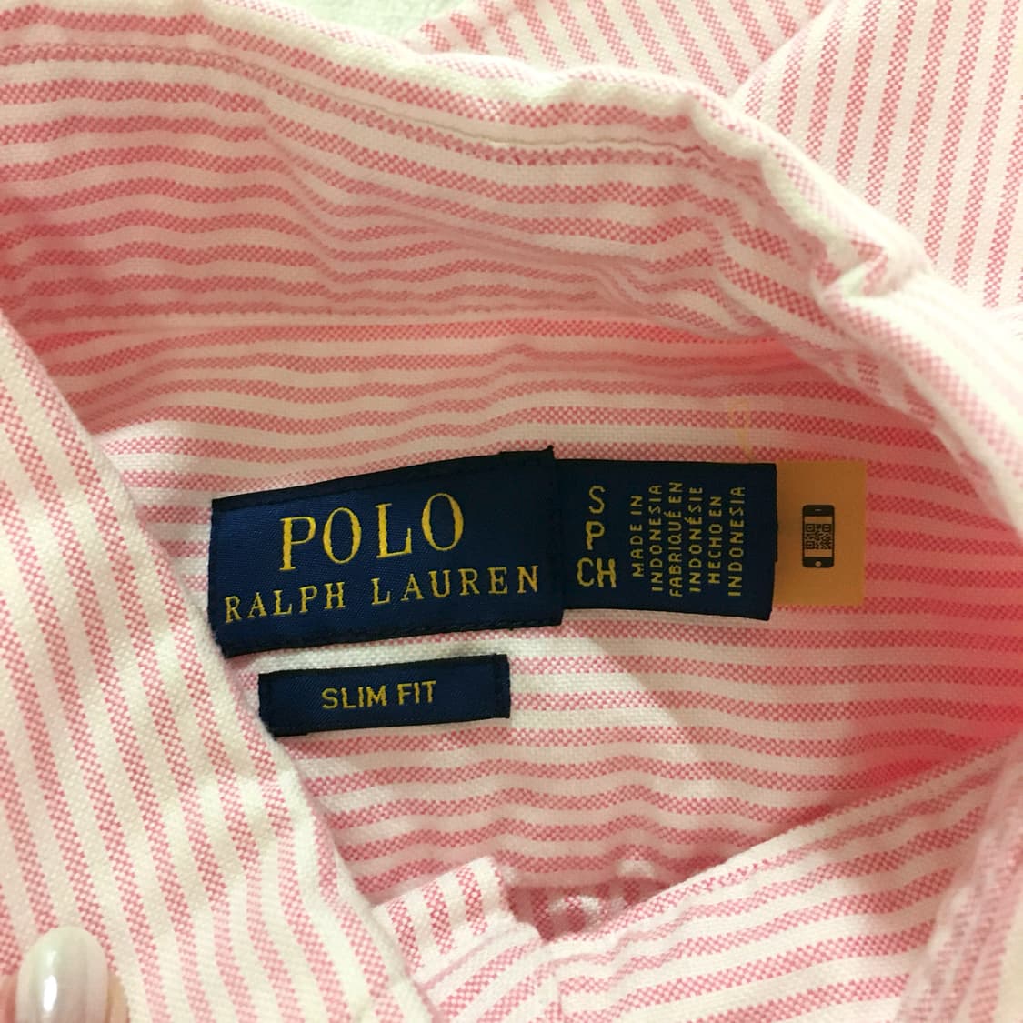 폴로랄프로렌 핑크스트라이프 슬림핏 셔츠 상품이미지4