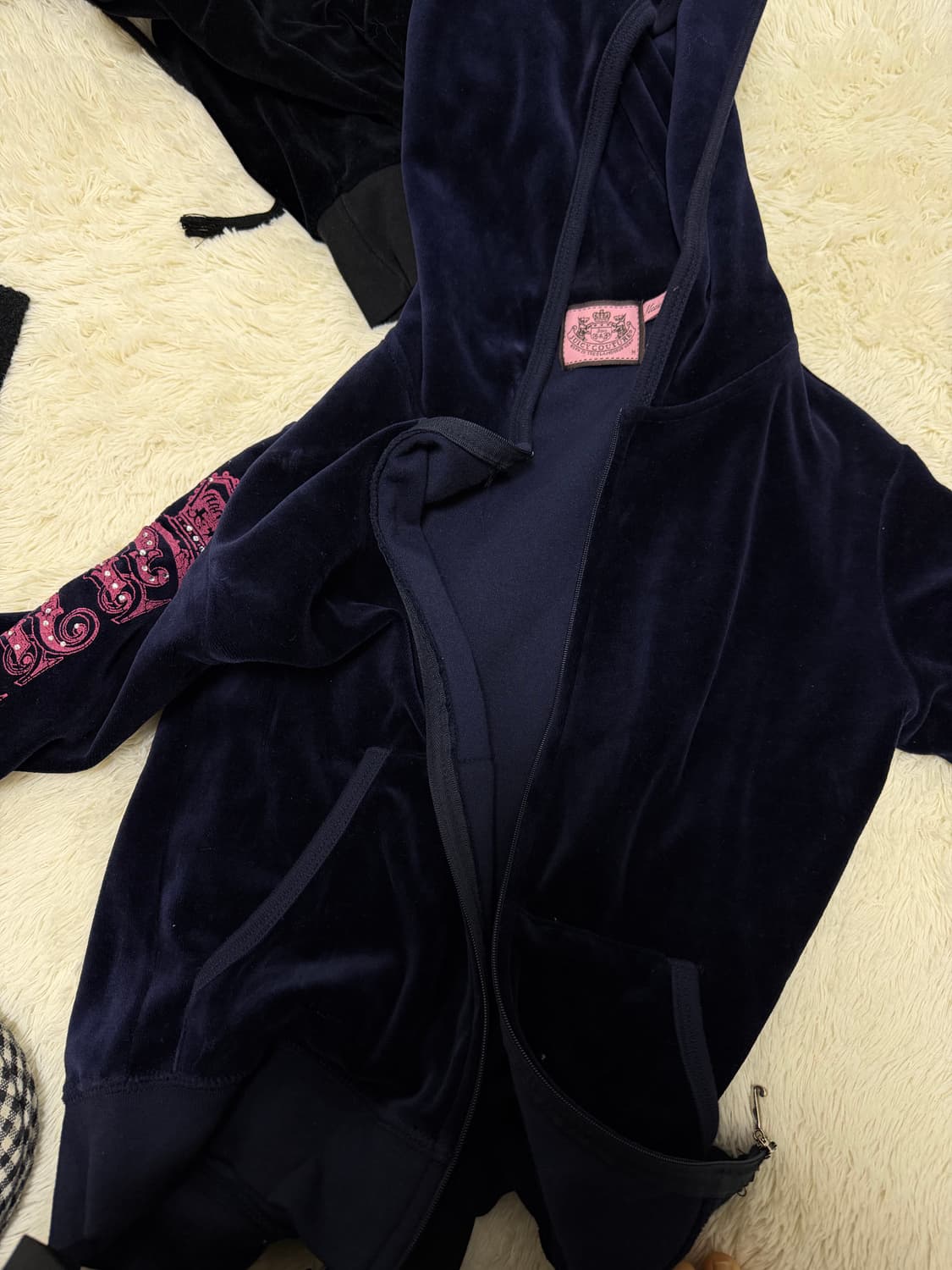 쥬시꾸뛰르 y2k 빈티지 집업 상품이미지2