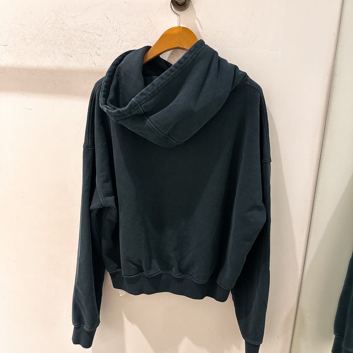 (정품/새상품) RHUDE 루드 남성 블랙 데저트 벨리 크롭 후드 상품이미지2