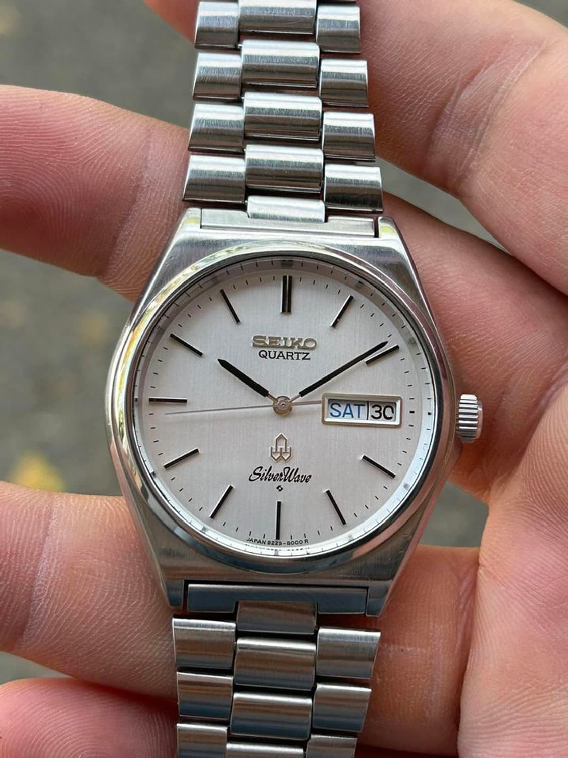 세이코 실버웨이브 8229-8000 희귀 빈티지 레어 쿼츠 상품이미지1