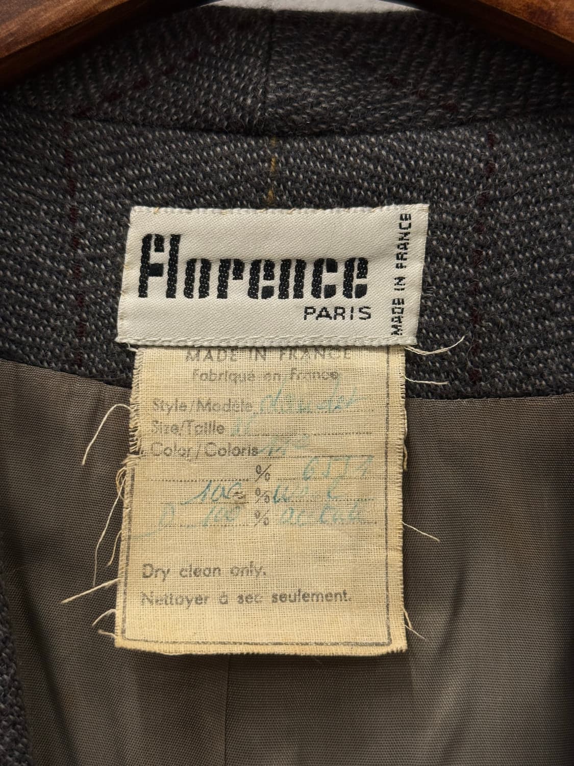 66) FRANCE Florence Paris Double-Breaste 상품이미지10