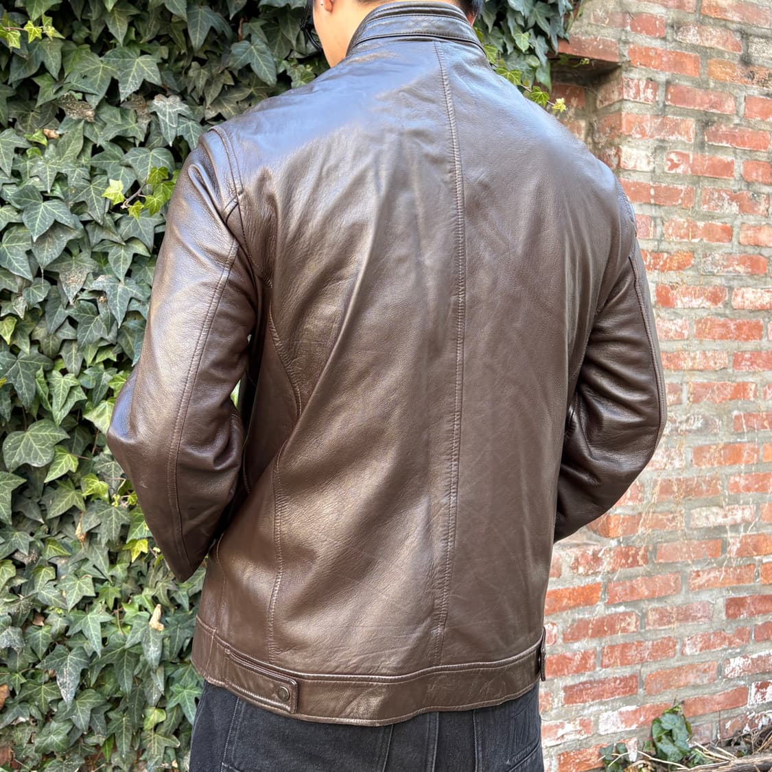 Vintage 양가죽 레더자켓 상품이미지2