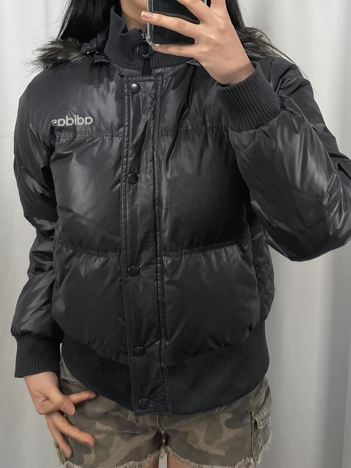 아디다스 블랙 패딩 상품이미지3