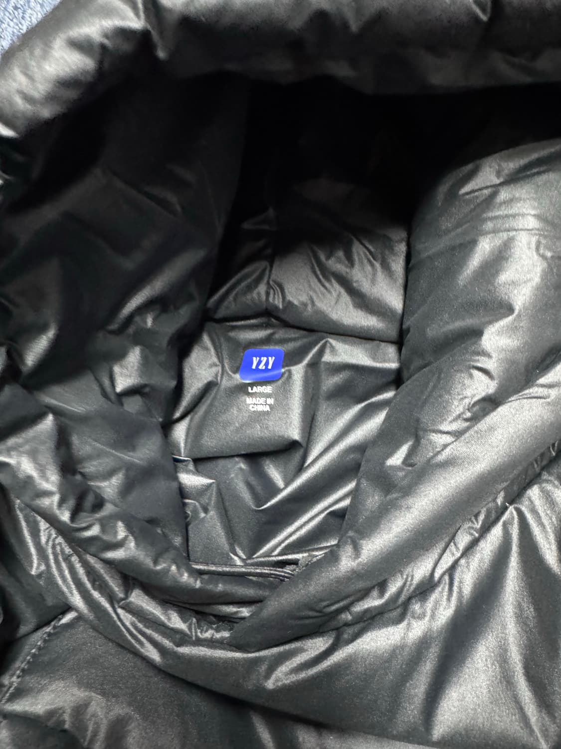 이지 갭 엔지니어드 바이 발렌시아가 퍼퍼 파카 블랙 L 상품이미지3