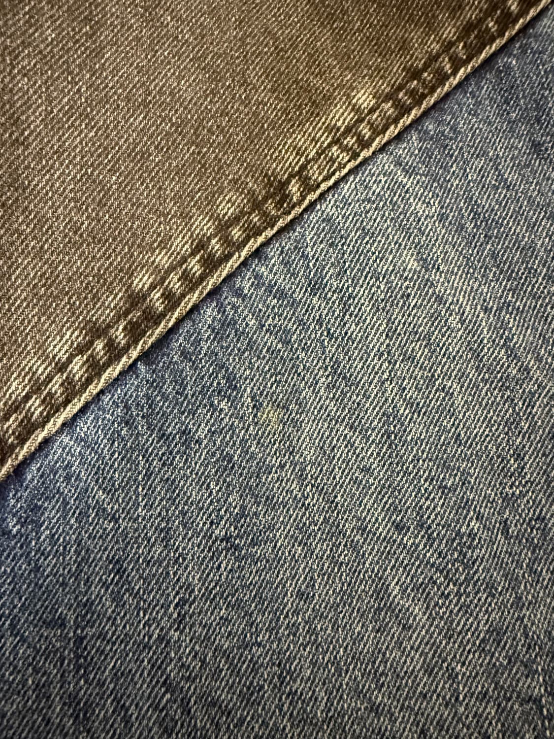 [34] 슈프림 투톤 패널드 진 블랙 상품이미지6