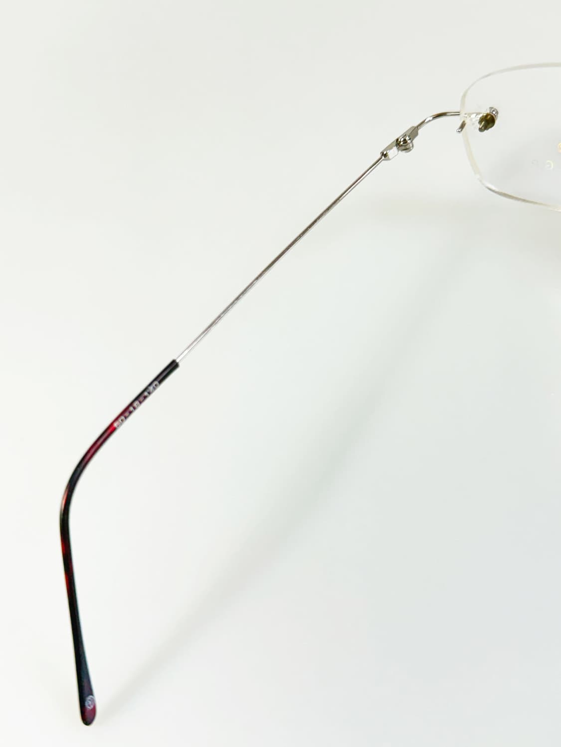 WINS 무테 스퀘어 실버 메탈 프레임 빈티지 안경 상품이미지7