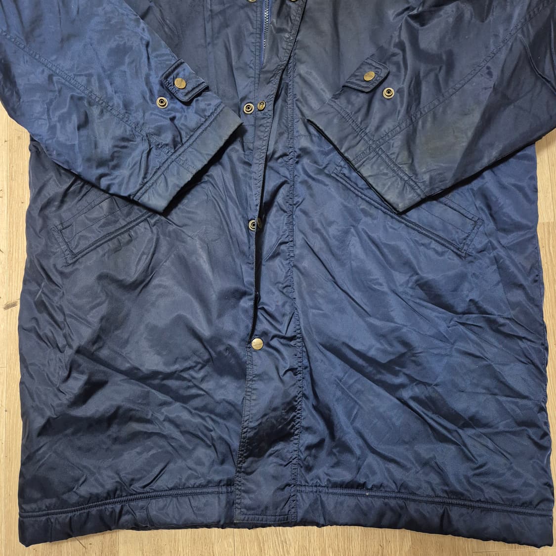 나이키 90s 올드스쿨 빅로고 돕바 롱패딩 L(100) 상품이미지3