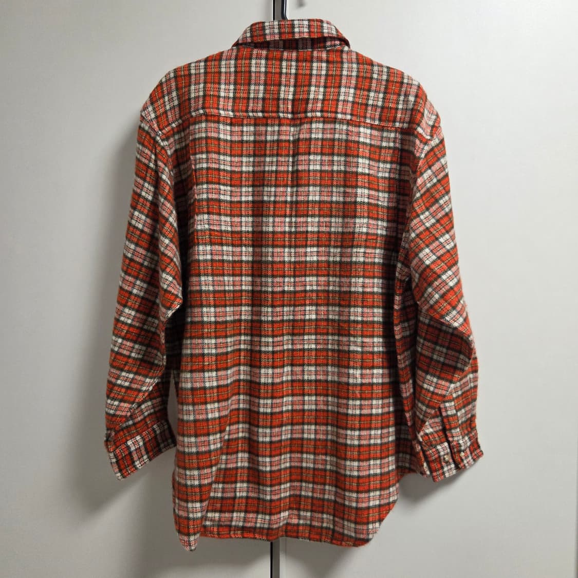 Passy 재팬 플란넬 체크 셔츠 L(100) 미사용 상품이미지6