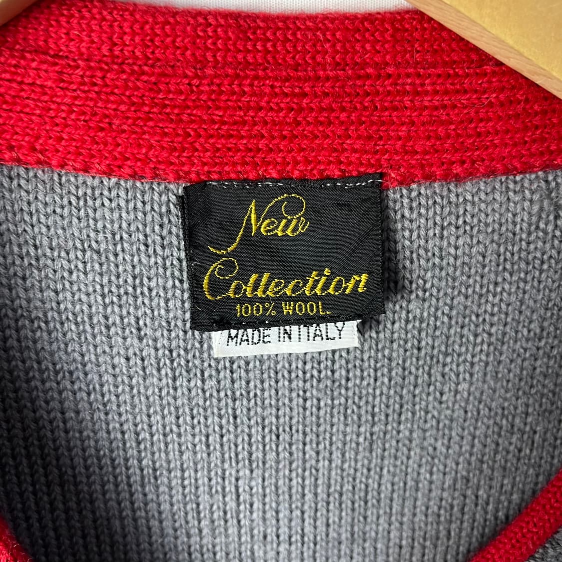 [JPN] 빈티지 크리스마스 배색 울 가디건 상품이미지6