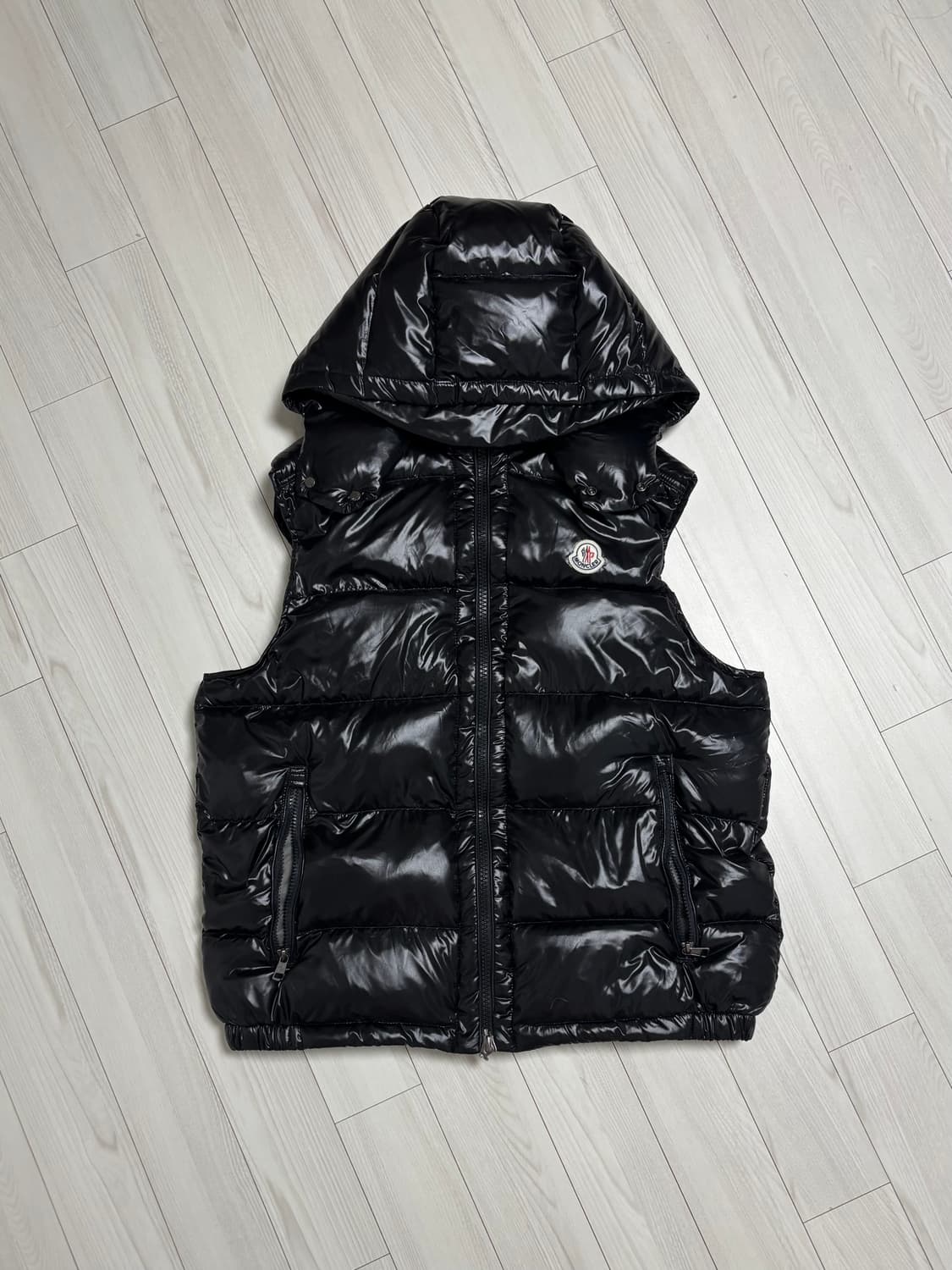 마지막 가격 (급처) 몽클레어 후드 탈부착 조끼 상품이미지1