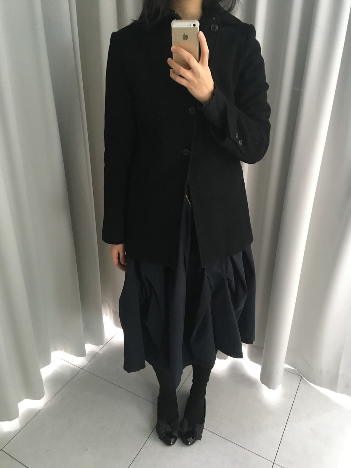 스나오 쿠와하라 라인 자켓 상품이미지3