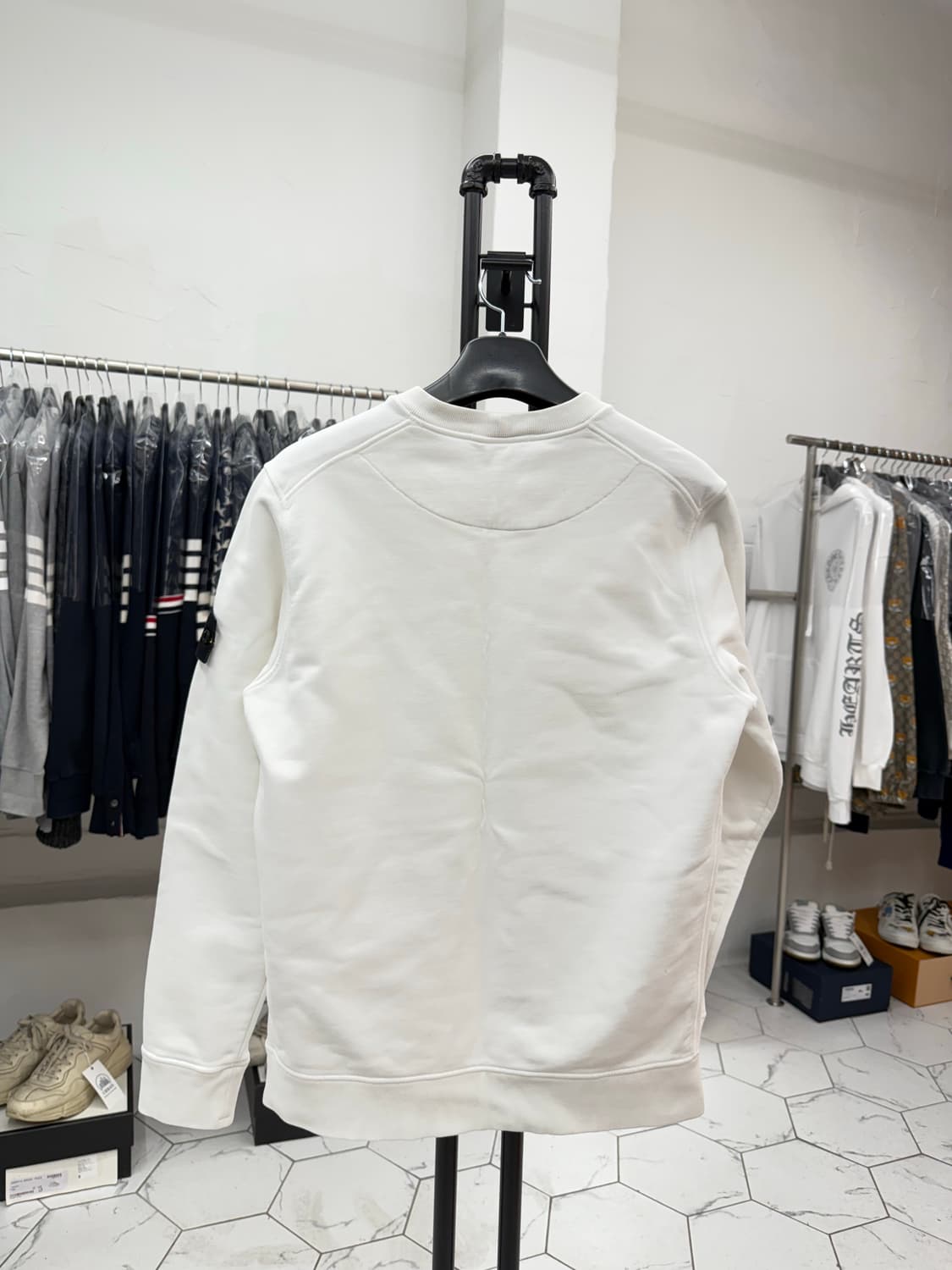 [M] 스톤아일랜드 와펜 맨투맨 상품이미지2