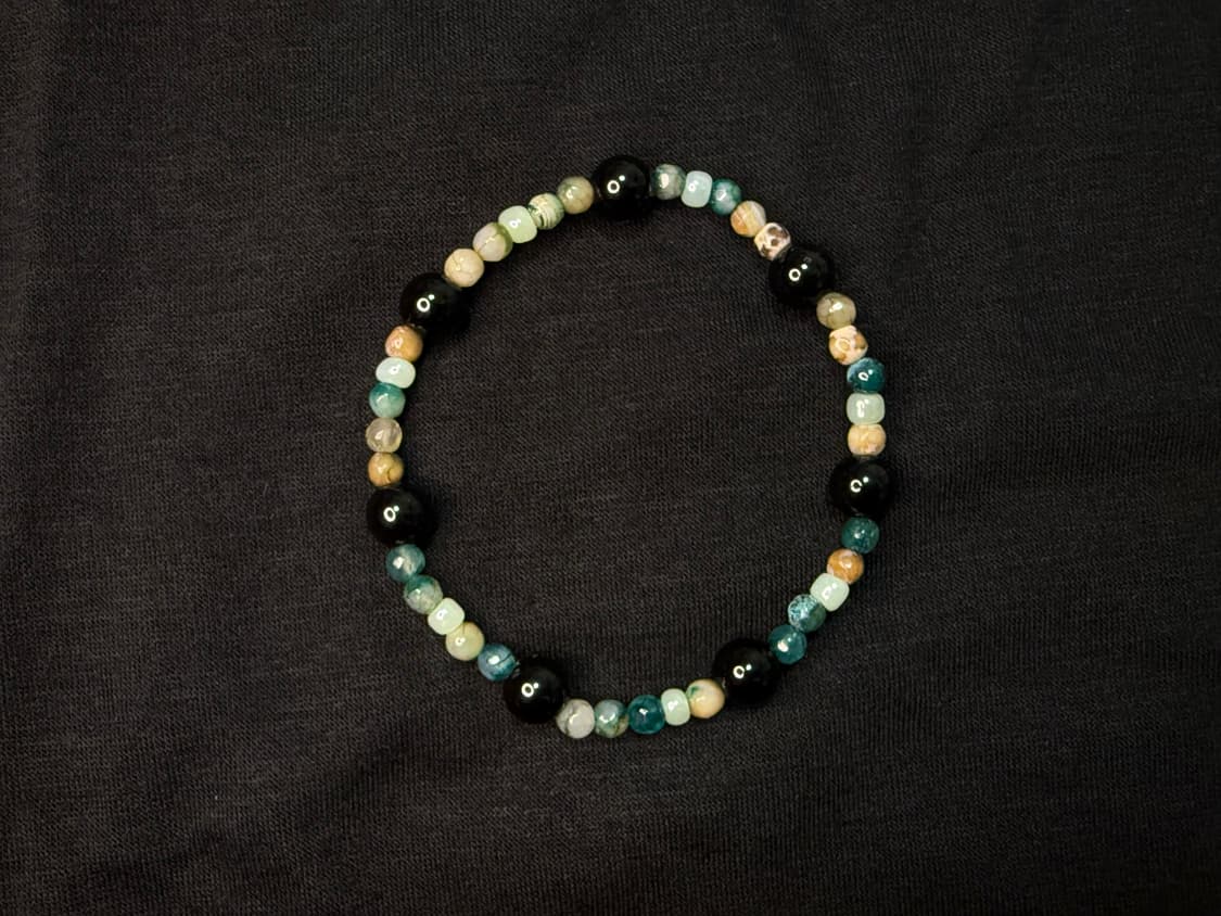 Vintage greenish stone bracelet 상품이미지2