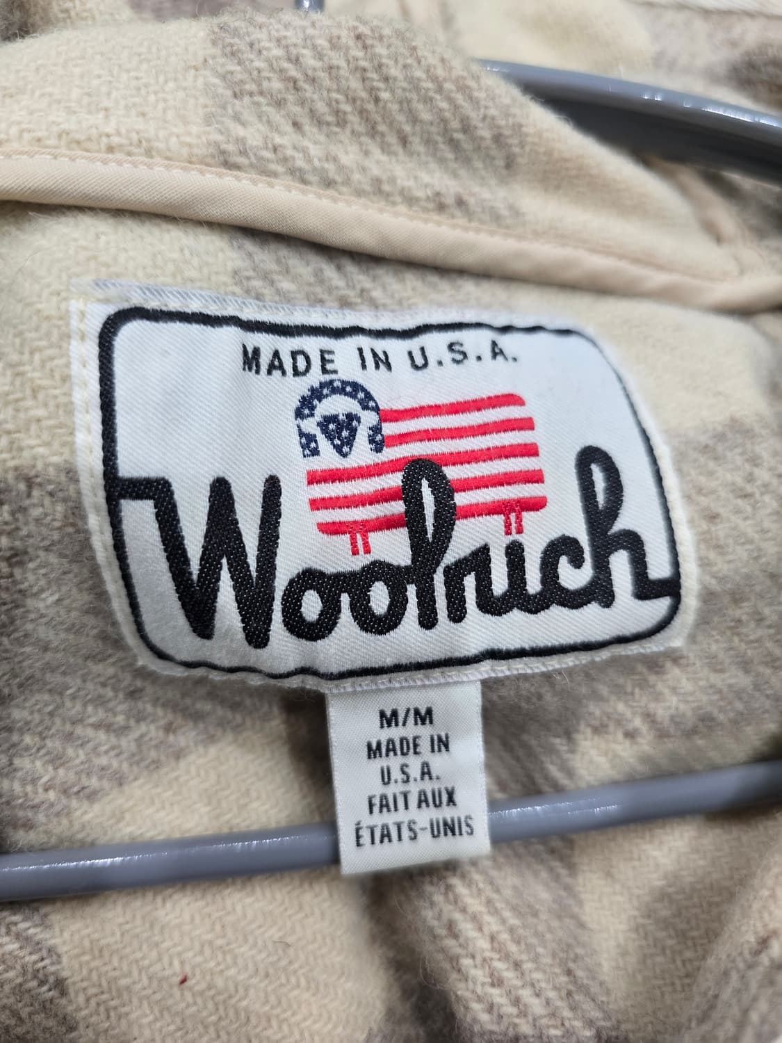 울리치 체크 후드 판쵸 케이프 미국 브랜드 상품이미지4