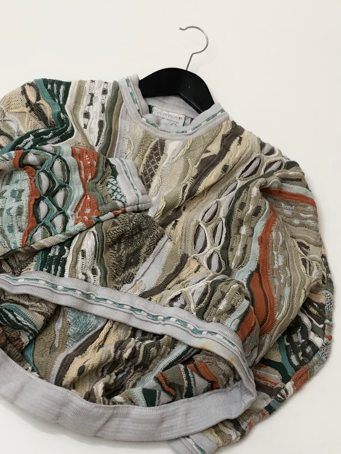 Coogi 쿠지 빈티지 그런지 케이블 니트 상품이미지2
