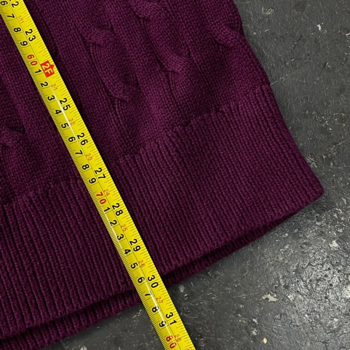 100 폴로 꽈배기 니트 원피스  상품이미지6