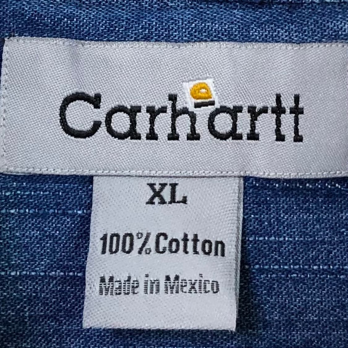 Xxl 칼하트 데님 셔츠 상품이미지3