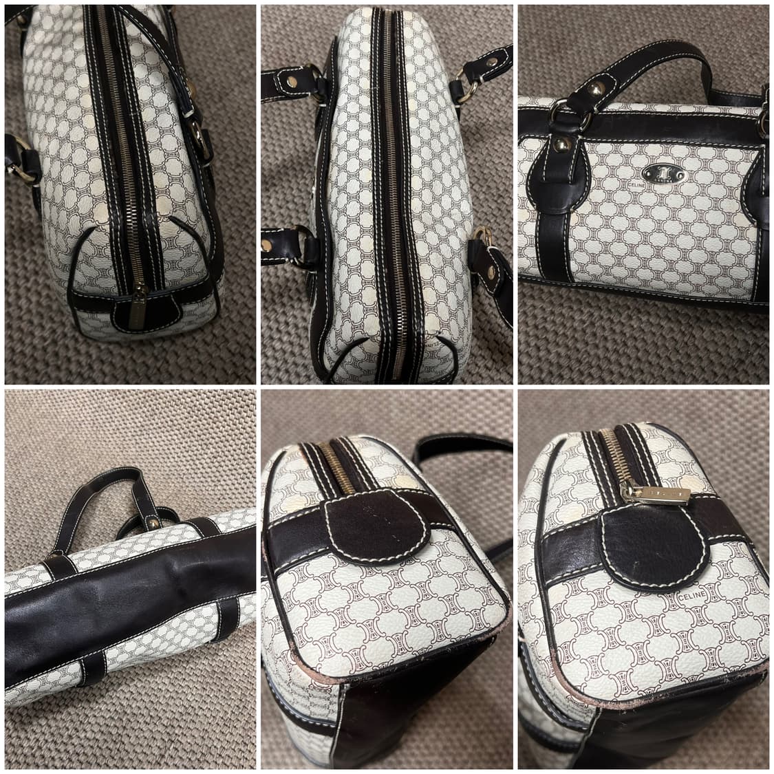 셀린느 마카담 캔버스 숄더백 상품이미지10