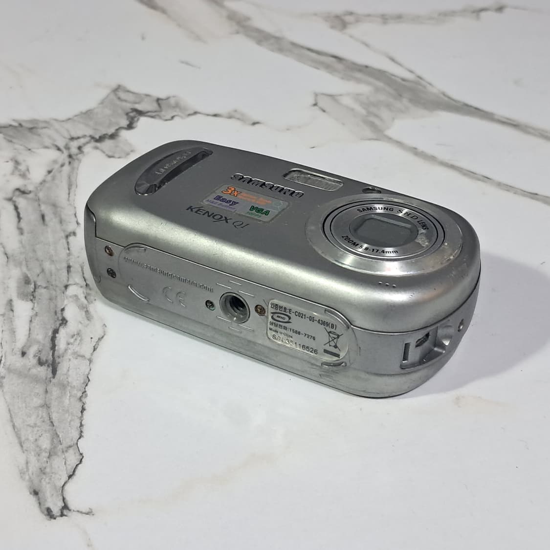 삼성 케녹스 KENOX Q1 빈티지 디지털 카메라*하자품 상품이미지5