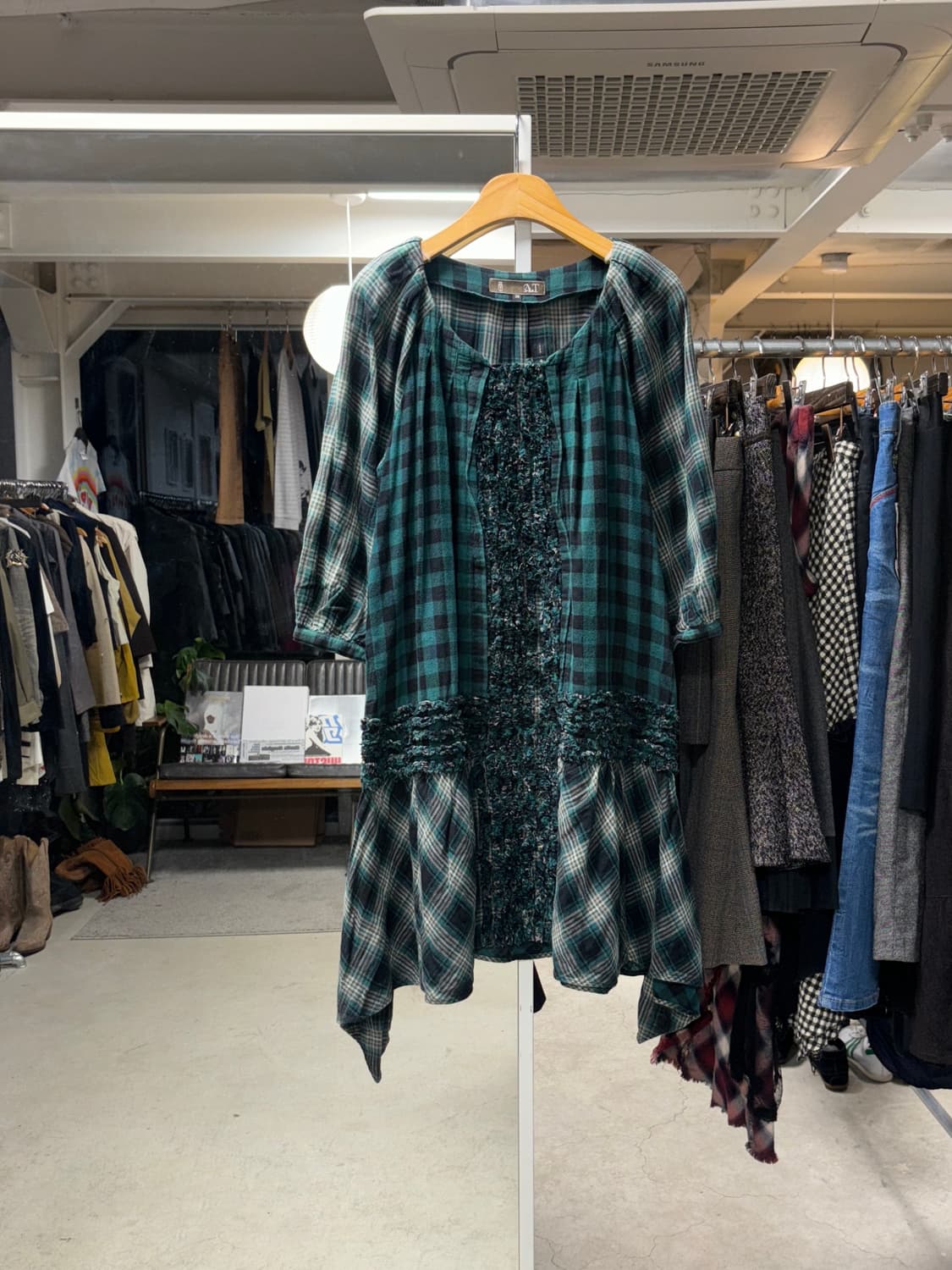 아츠로 타야마 프릴 원피스 상품이미지1