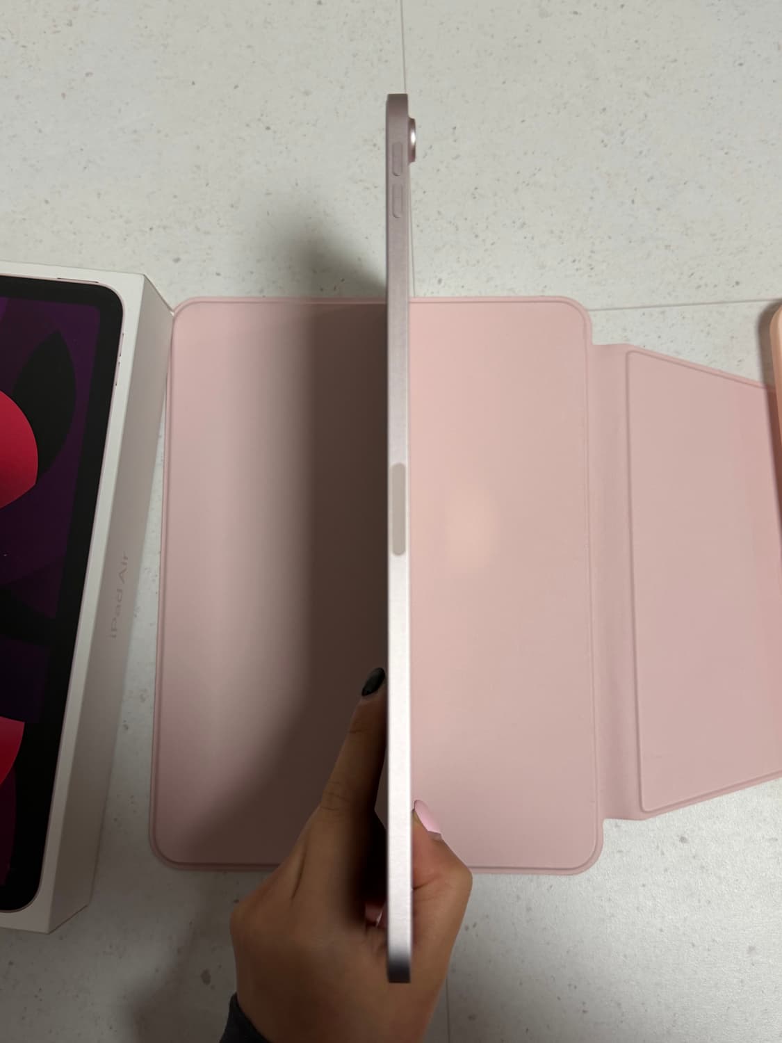 아이패드 에어 5 핑크 배터리 96 풀박스 상품이미지4