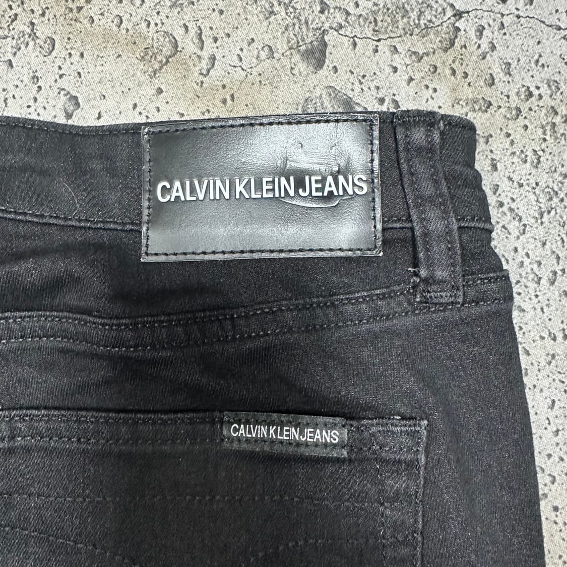 ✨ (바배) CK 캘빈클라인 흑청 데님 팬트  상품이미지3