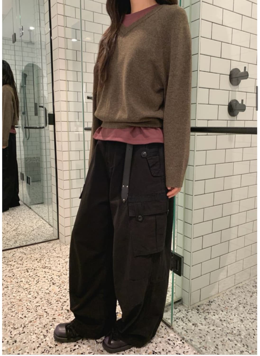 카고 다잉 벌룬 팬츠 (밑단 스트링, 핏 보장) 상품이미지2