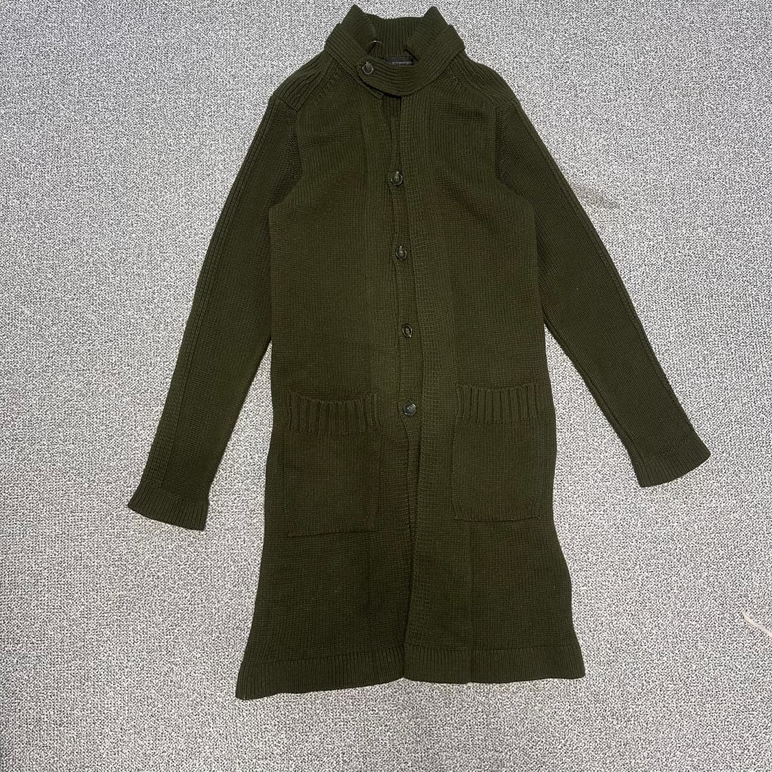 우영미 롱 울니트 가디건 상품이미지1