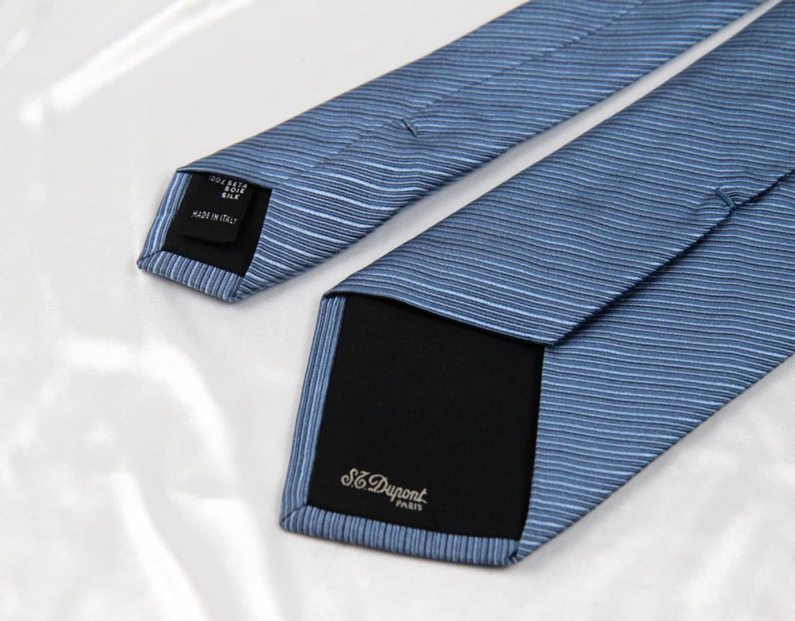 듀퐁 8.9cm A+등급 이태리 명품 넥타이 S.T. DUPONT 상품이미지4