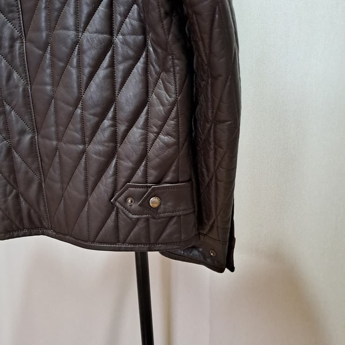 (택포) 올젠 퀼팅 양가죽 자켓 95 B331 상품이미지6