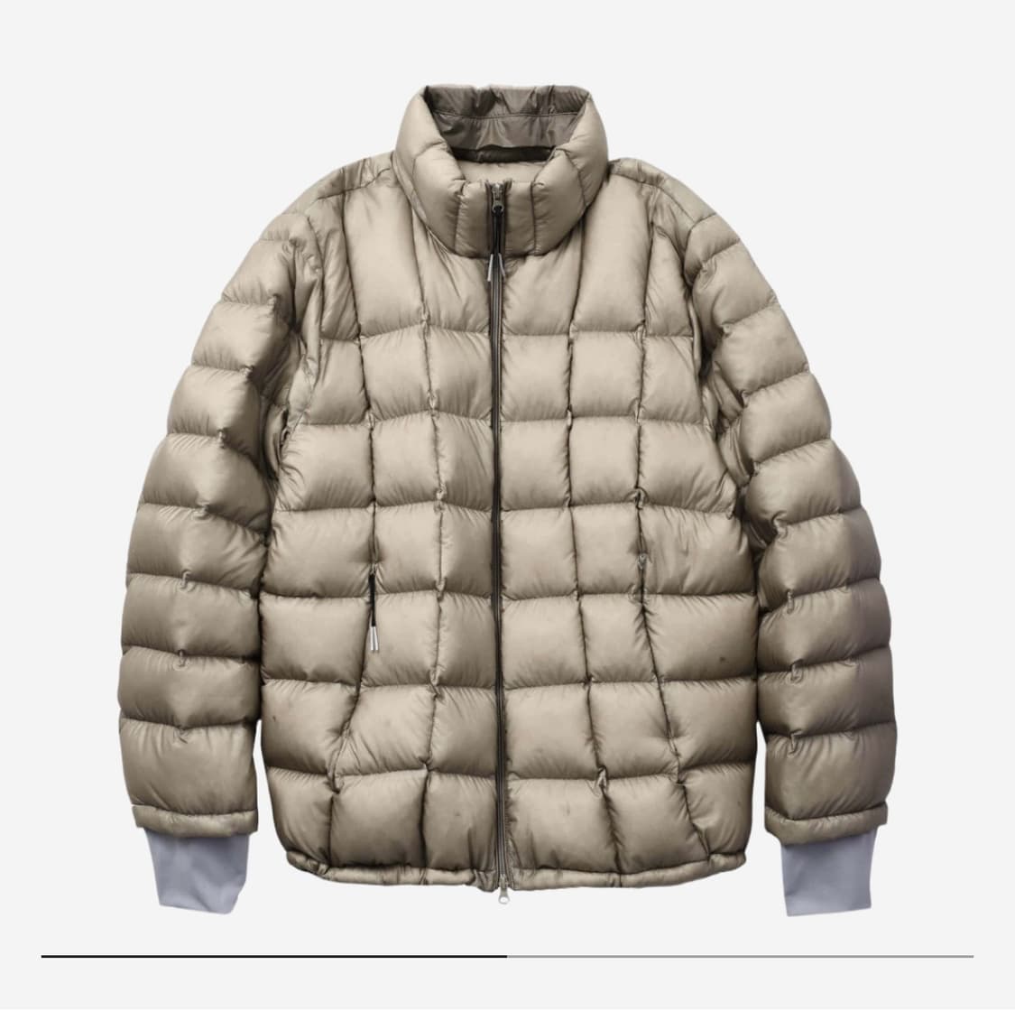 999humanity 모듈러 라이트 구스 퍼퍼 카키 상품이미지1