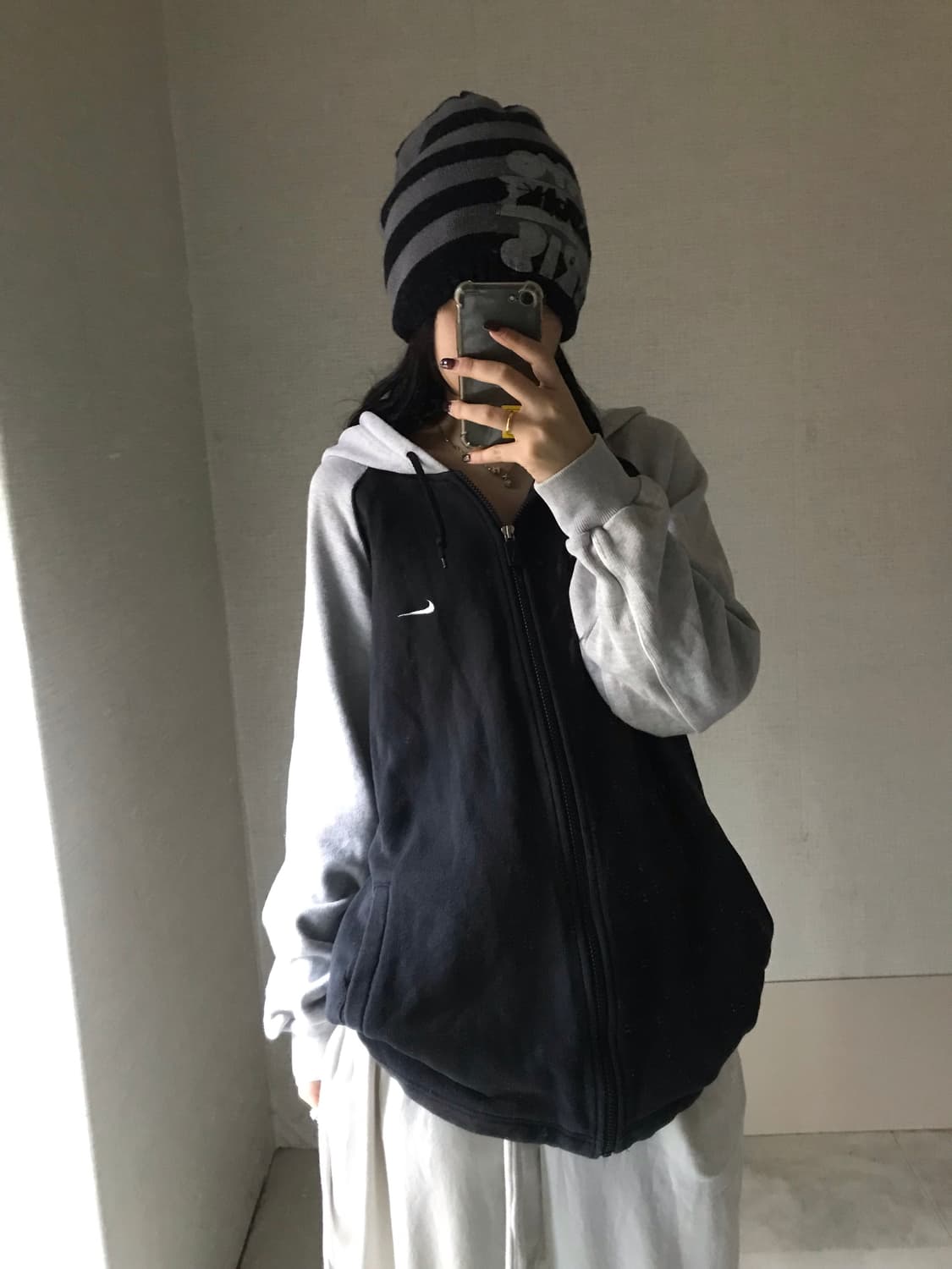 나이키 00s 나그랑 스웻 후드집업 상품이미지2