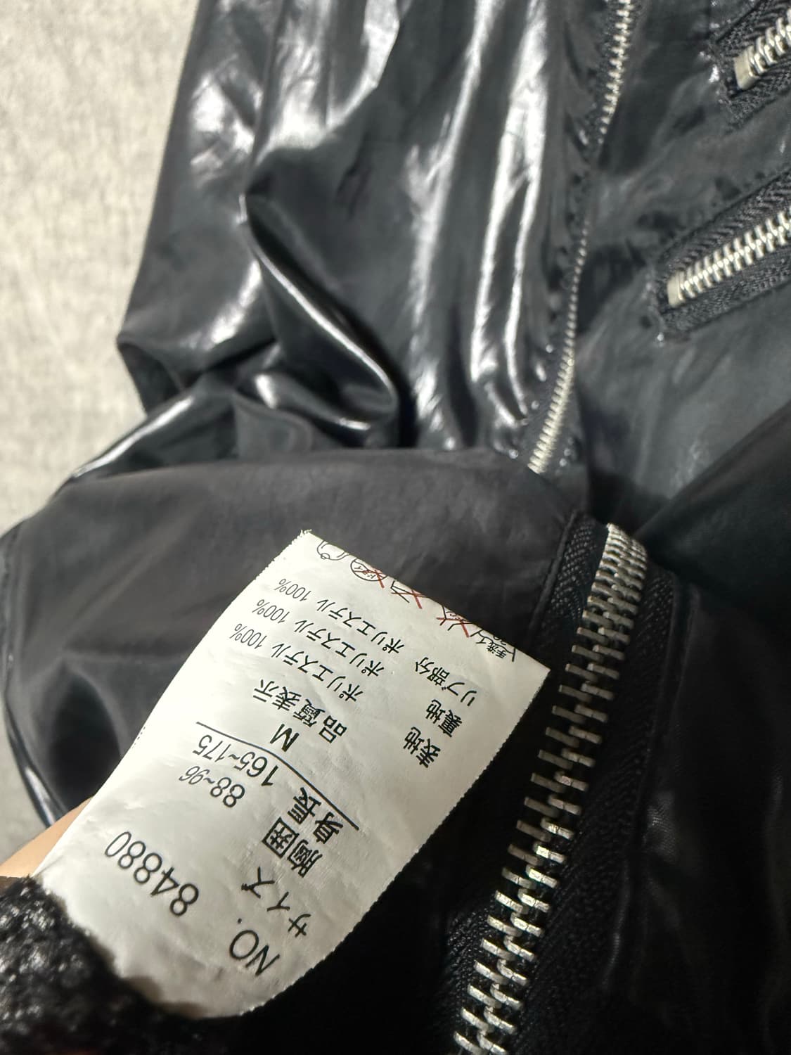 KMK Glossy Hooded Windbreaker  상품이미지7