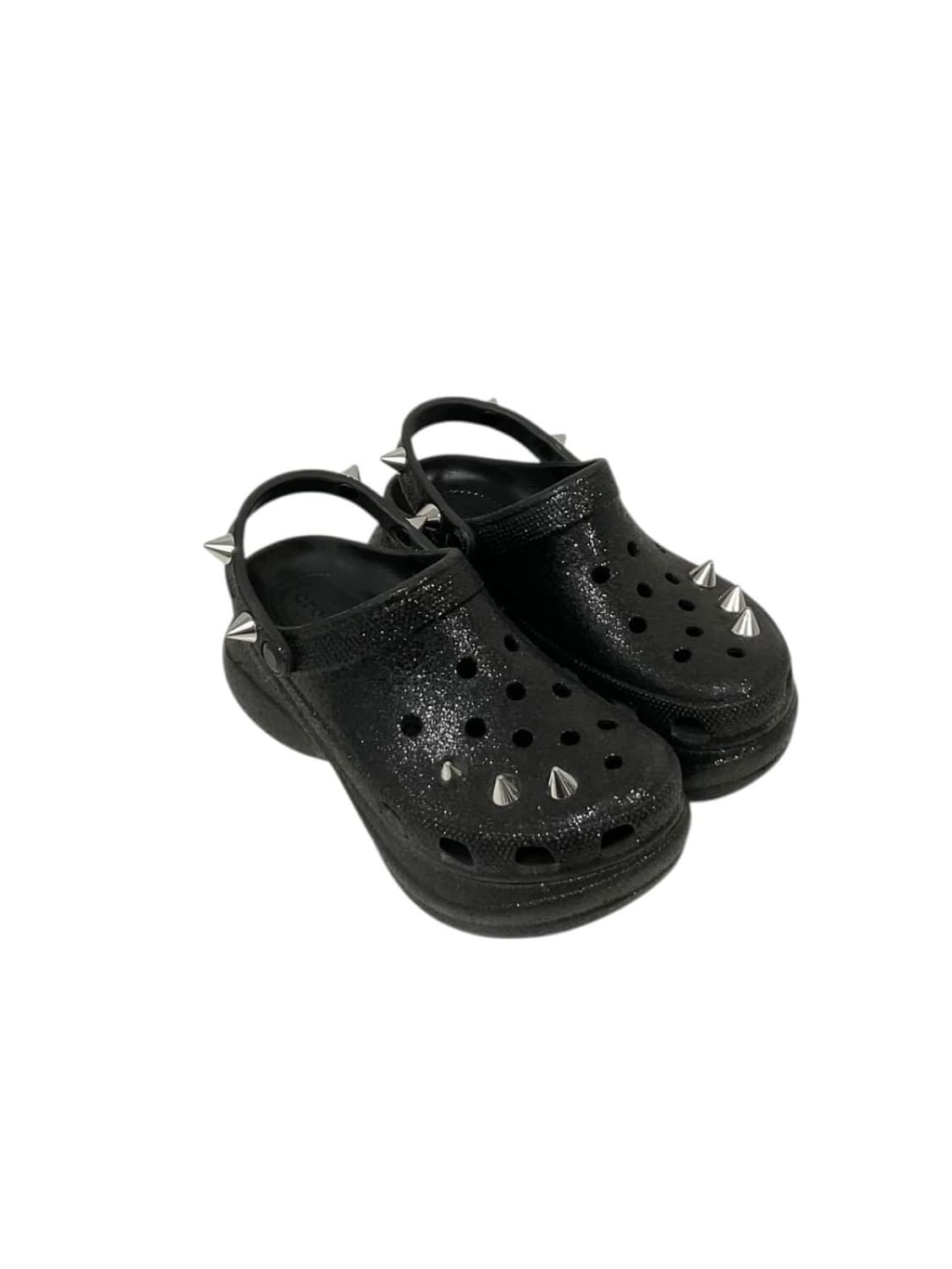 크록스 클래식 베이 글리터 스터드 클로그 240 상품이미지2