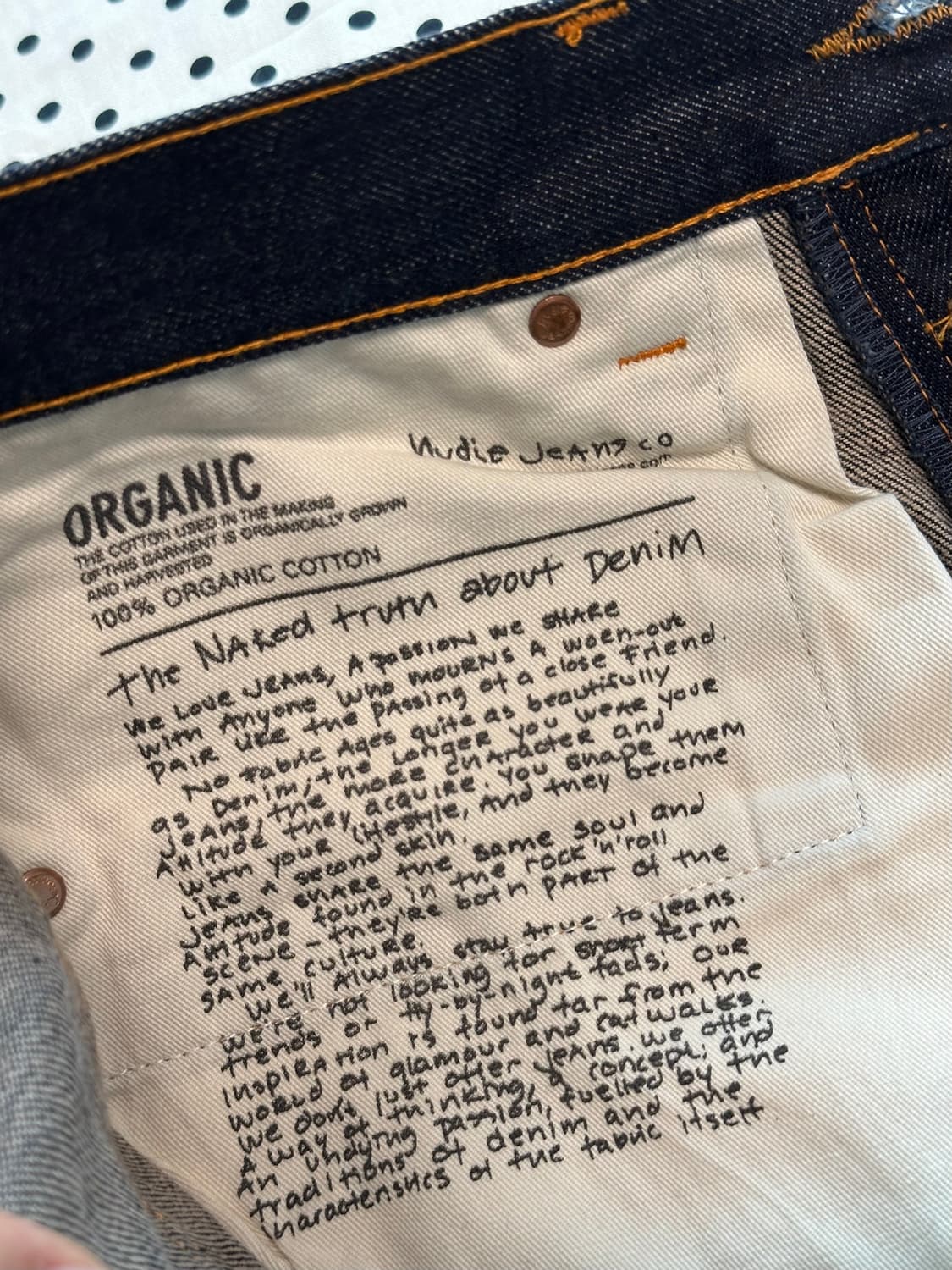 누디진 nudie jeans 데님팬츠  상품이미지8