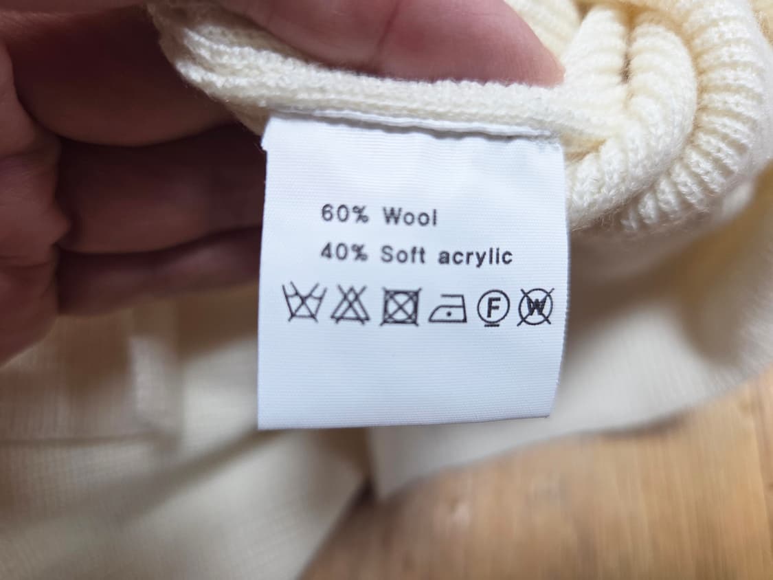 유메르(UMER) 울 니트 프리사이즈 상품이미지8