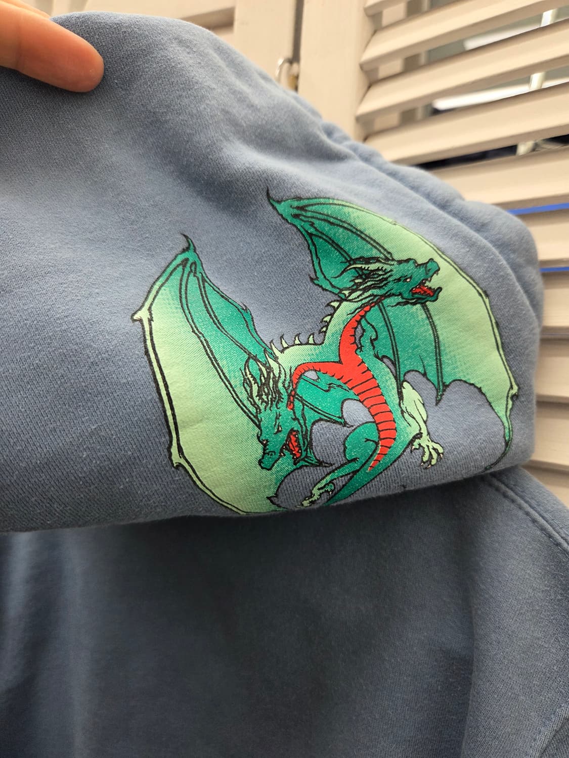 스투시 드래곤 후드티 상품이미지6