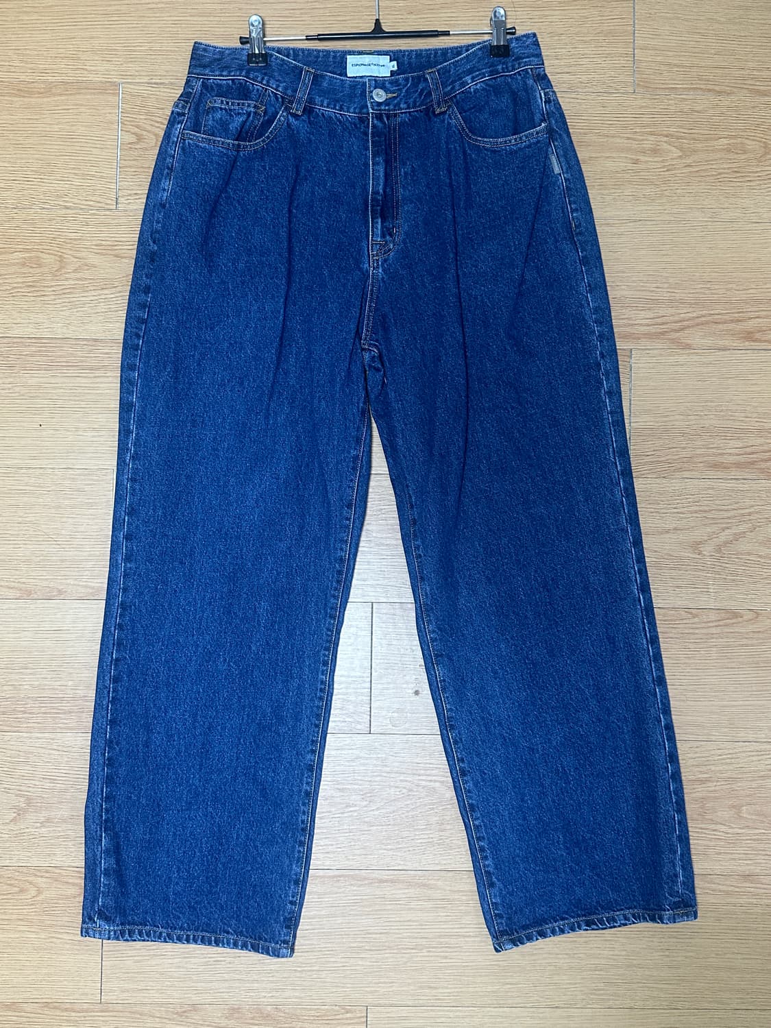Cliff Relaxed Denim Pants Mid Indigo 상품이미지1
