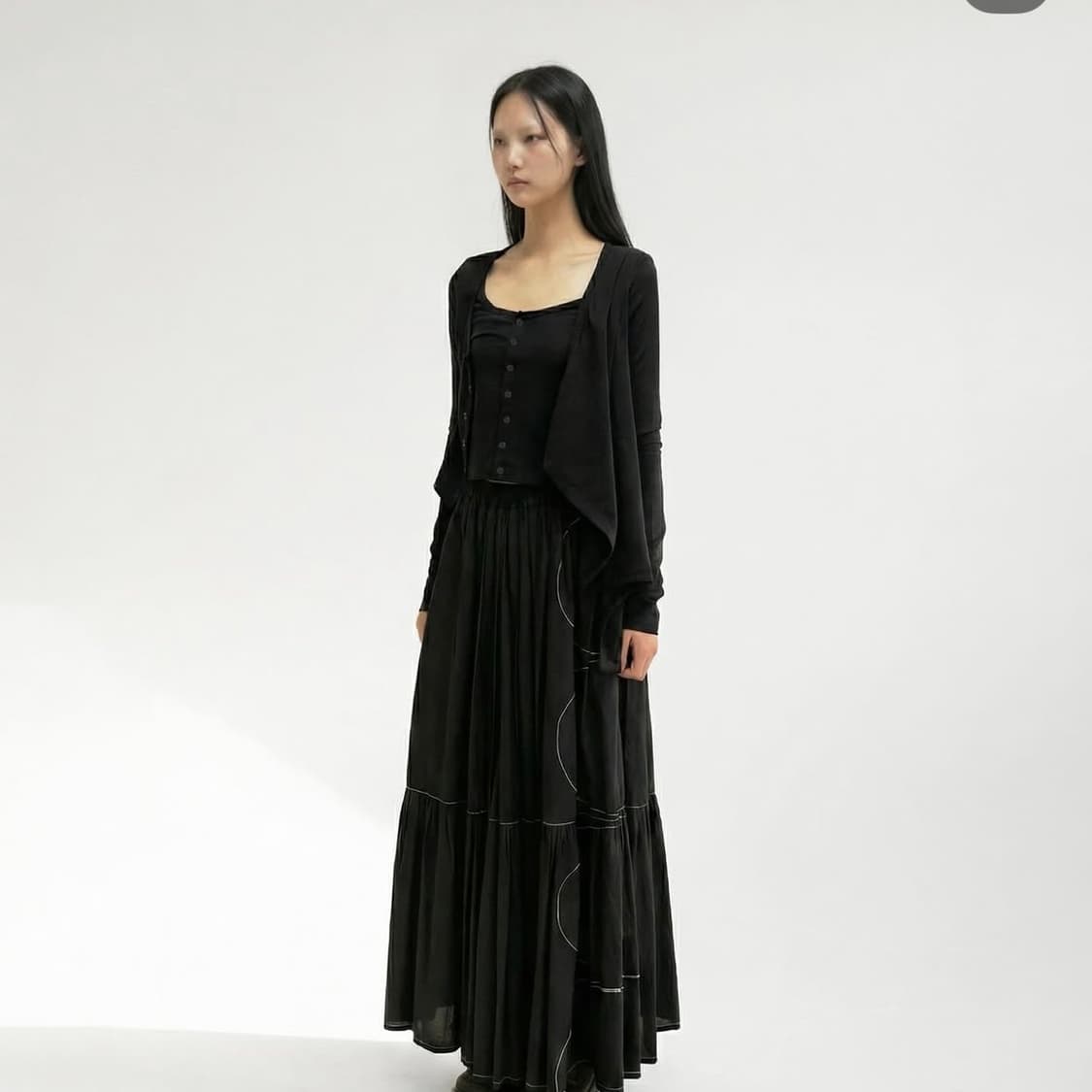 homagecircle, draped cardigan 상품이미지6